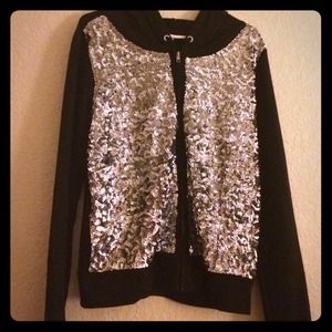 VICTORIAS SECRET SEQUIN JACKET