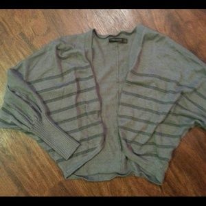 Taupe Limited cropped sweater
