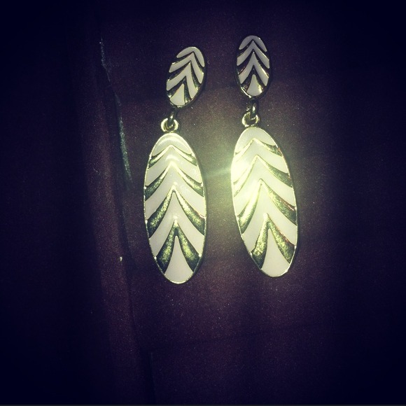 Lavender and silver earrings