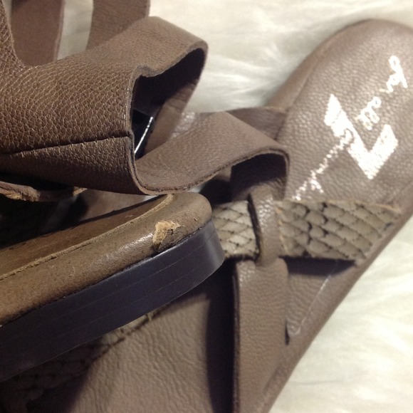 7 for all Mankind Shoes - 7 for all mankind "Snakeskin" Buckle Sandal 7 for all Mankind Shoes - 7 for all mankind "Snakeskin" Buckle Sandal