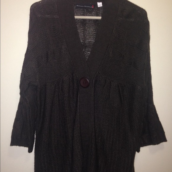 Knit cardigan