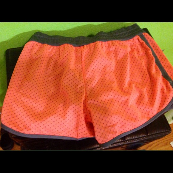 NWOT! Champion Brand Peach and Gray Workout Shorts - Picture 2 of 3