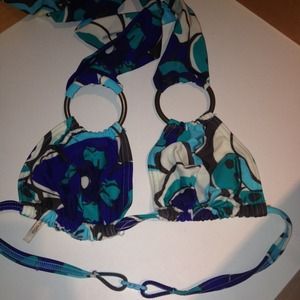 NEW Floral Bikini Top from France