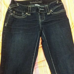 Maurice's jeans!