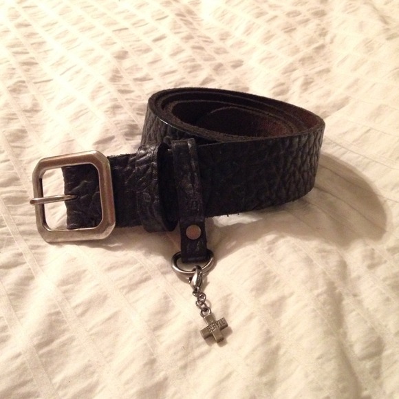 Beryll Black/Brown Leather Belt