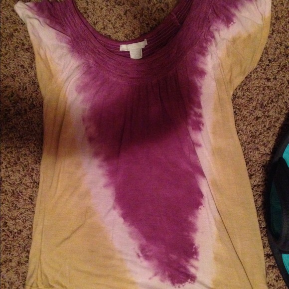 Charlotte Russe tie dye shirt