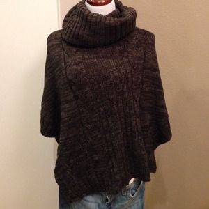 Urban Behavior Sweater Poncho