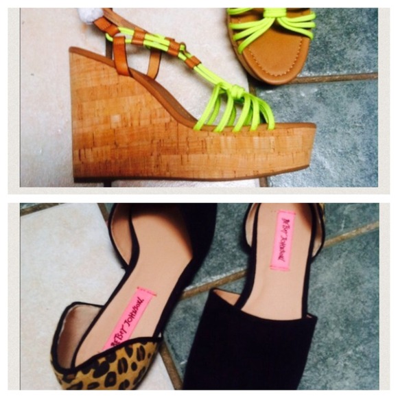 Coach Shoes - COACH & betsey Johnson bundle