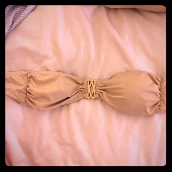 H&M Nude Bikini Bandeau Top