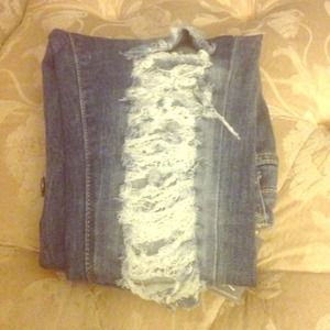 Wet seal skinny ripped jeans never been wore