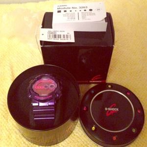 GShock Unisex Watch (Purple)