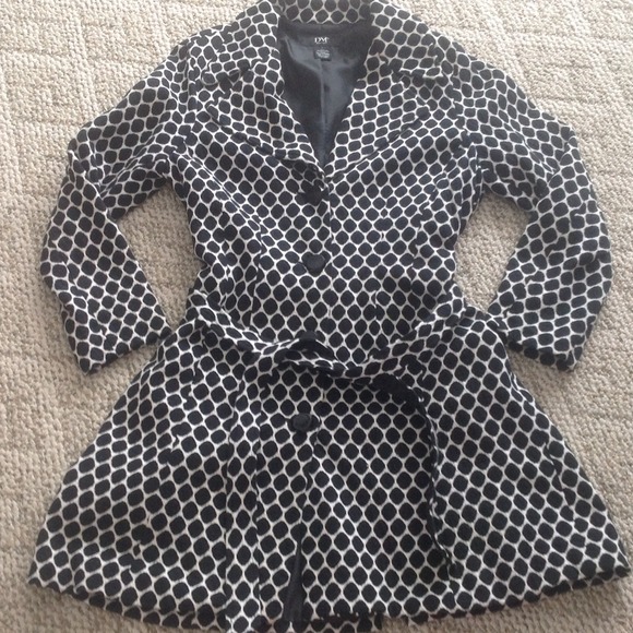 SOLD IN BUNDLE Black and White Coat