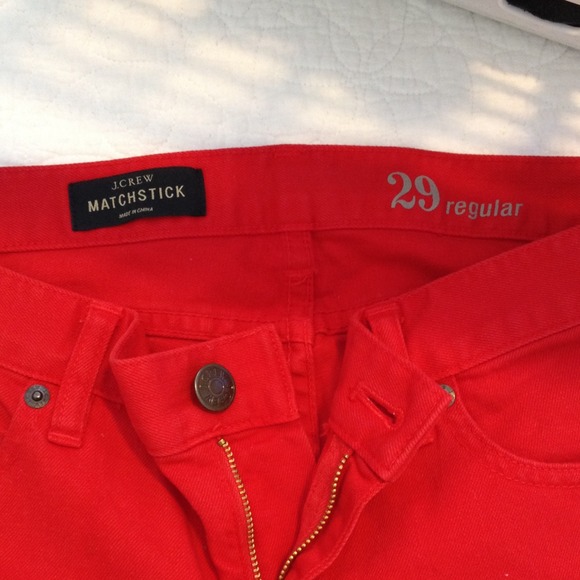 JCrew Matchstick jeans
