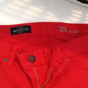 JCrew Matchstick jeans