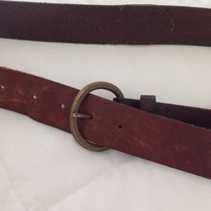 Brown Leather belt-Bundle Discount Available