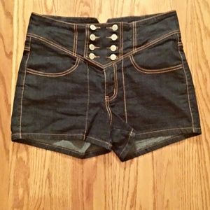 *SOLD* High Waisted Jean Shorts