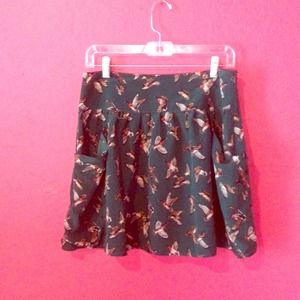 Adorable hunter green skirt with ducks!