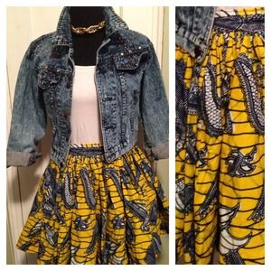 Custom made skirt