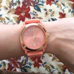 Anthropologie Accessories - Anthropologie coral watch Anthropologie Accessories - Anthropologie coral watch