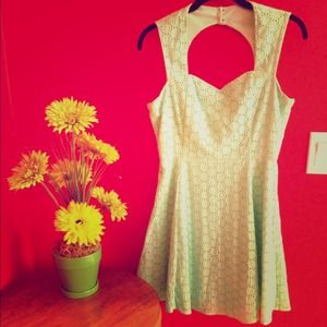 Cute turquoise sundress