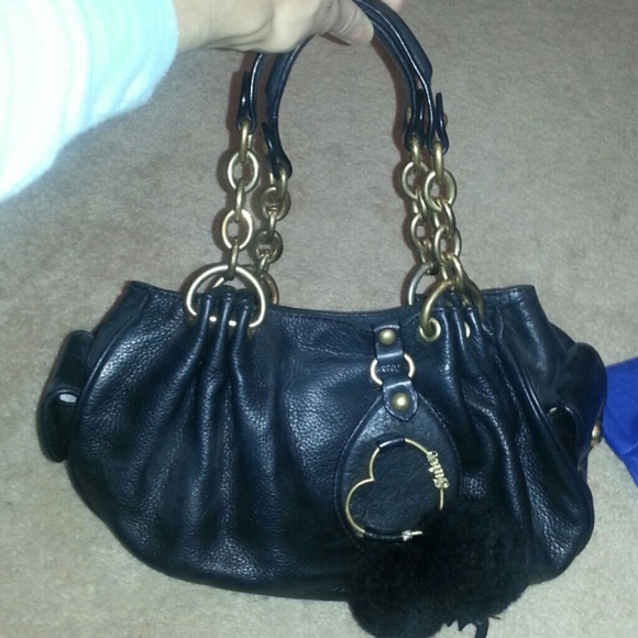 Juicy Couture Handbags - Authentic Juicy Couture black leather bag