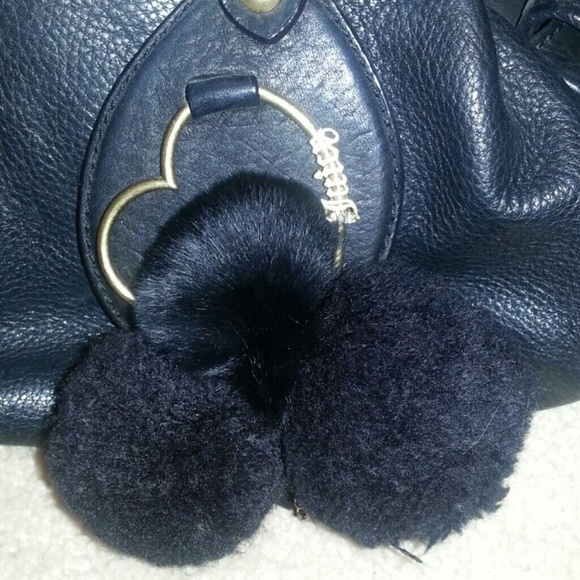 Authentic Juicy Couture black leather bag - Picture 4 of 4
