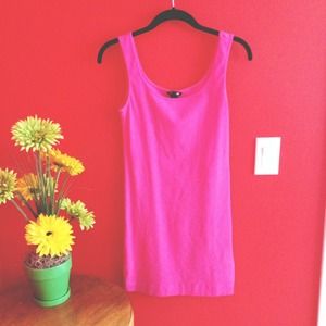 Pink cotton dress