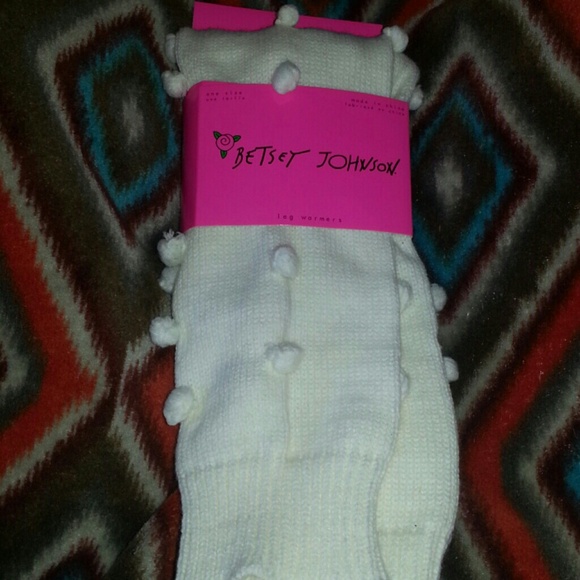 Betsey Johnson leg warmers
