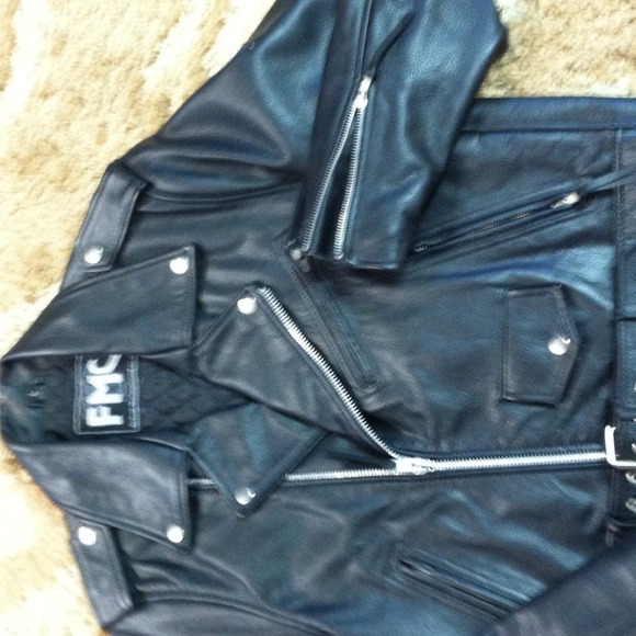Leather Bikers Jacket - Picture 1 of 5