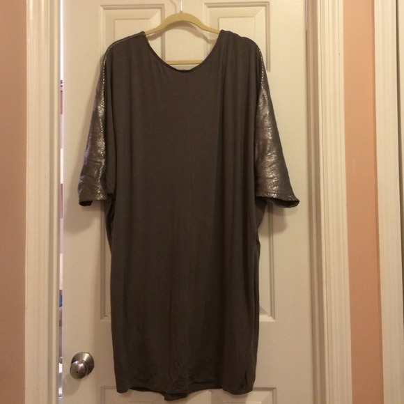 Lane bryant size 26/28 sequin shirt dress - Picture 2 of 3