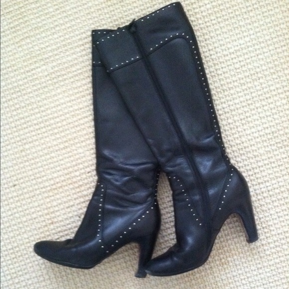Black Nike Air Cole Haan Boots