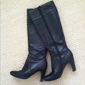 Black Nike Air Cole Haan Boots