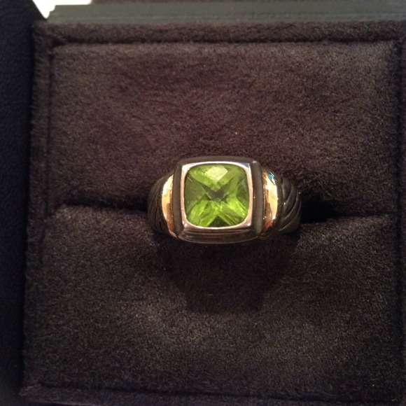 David Yurman Peridot women's ring. Size 6 3/4