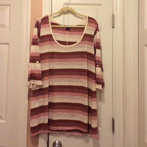 Stripe shirt from torrid size 4