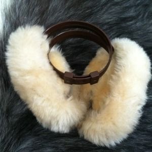 Bundle for Charm SOLD shearling earmuffs