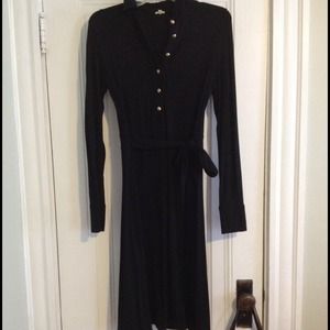 J Crew Collared jersey dress