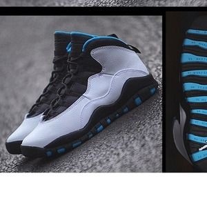 Jordan X's (10s) 'powder blue' size 10