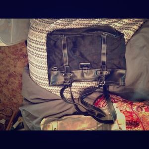 Black purse