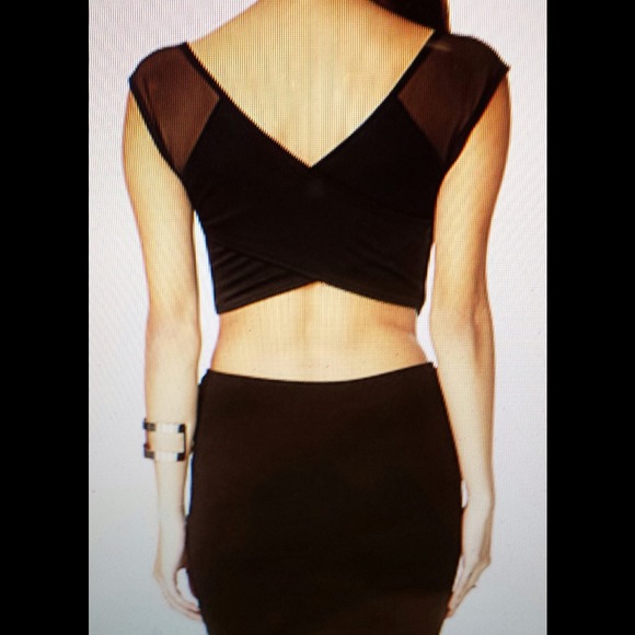 Black Edgy Cutout Dress