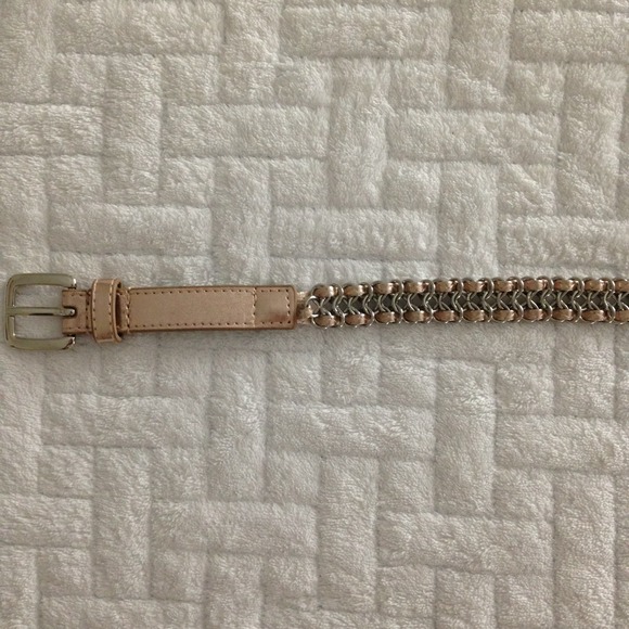 Express Silver and Rose Gold Belt - Picture 2 of 3