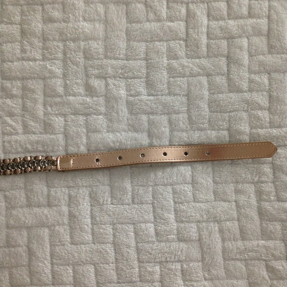 Express Silver and Rose Gold Belt - Picture 3 of 3