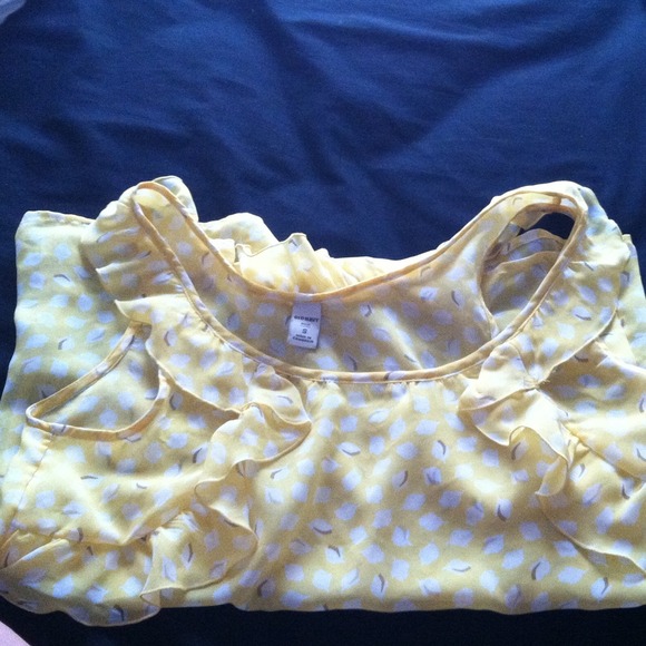 Yellow dress shirt