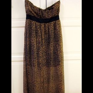Leopard Maxi Dress