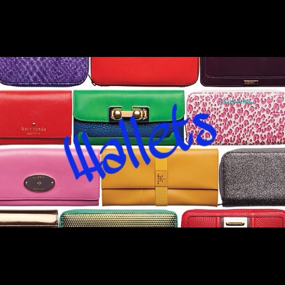 Wallets - Many designers, styles and colors