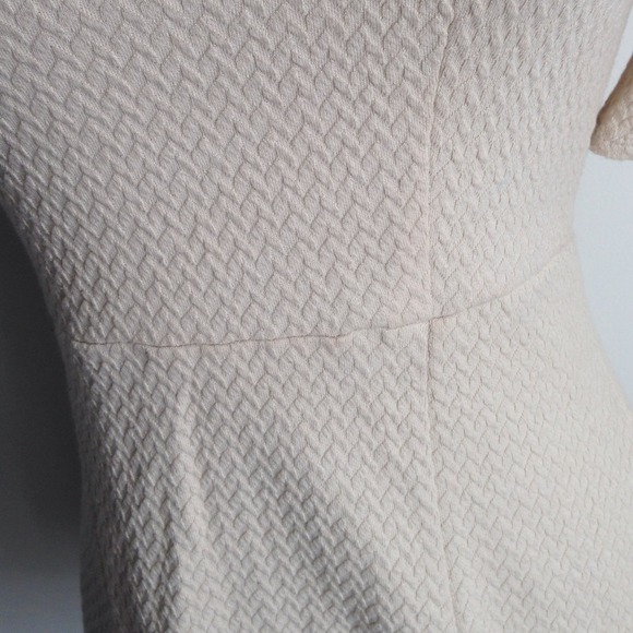 NWT Cream Skater Style Dress - Picture 2 of 3
