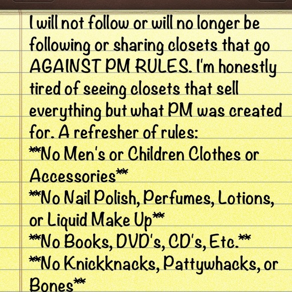 👍POSH RULES ONLY!!👍 - Picture 3 of 4