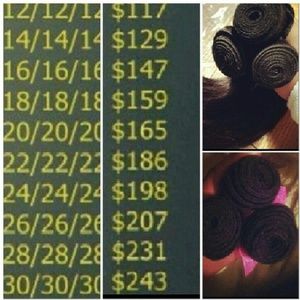 This is a sale 100 % virgin hair