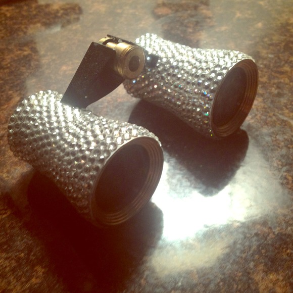 rhinestone binoculars