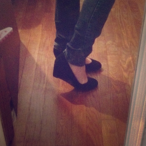 ✊✊Traded✊✊Wedge heels!! ONLY WORN FOR PICTURE
