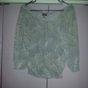 H & M Floral Shirt